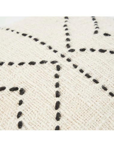 Housse de coussin Tribal - Noir naturelBazar Bizar