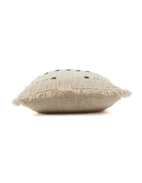 Housse de coussin French Kiss - Noir naturelBazar Bizar