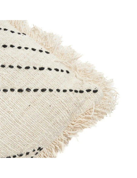 Housse de coussin Tribal - Noir naturelBazar Bizar