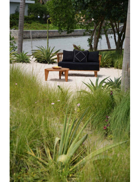 Housse de coussin Kasbah - Noir et blancBazar Bizar