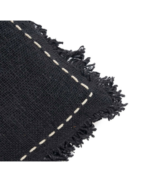 Housse de coussin Kasbah - Noir et blancBazar Bizar
