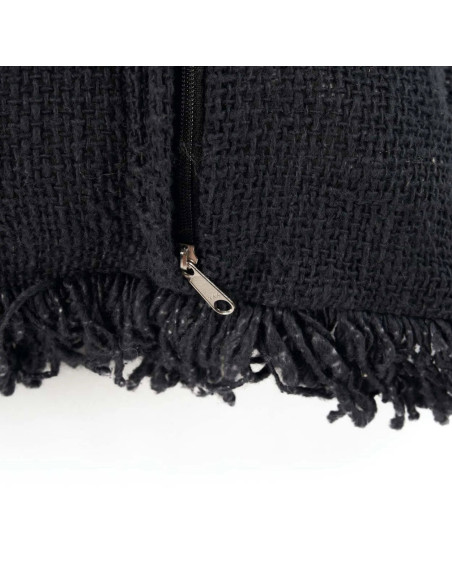 Housse de coussin Kasbah - Noir et blancBazar Bizar