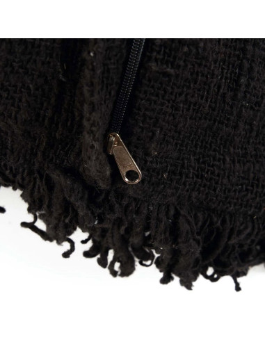 Housse de coussin Pleine Lune - NoireBazar Bizar