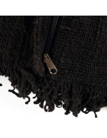 Housse de coussin Pleine Lune - NoireBazar Bizar