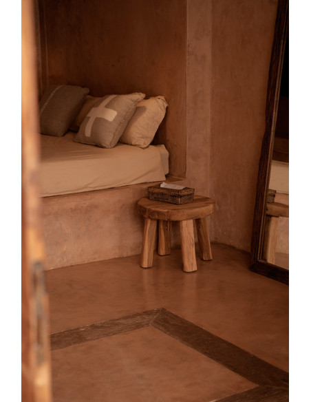 Housse de coussin Ivory Cross - Blanc naturel - 50x50Bazar Bizar