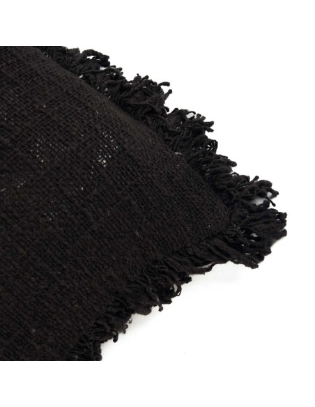 Housse de coussin Pleine Lune - NoireBazar Bizar