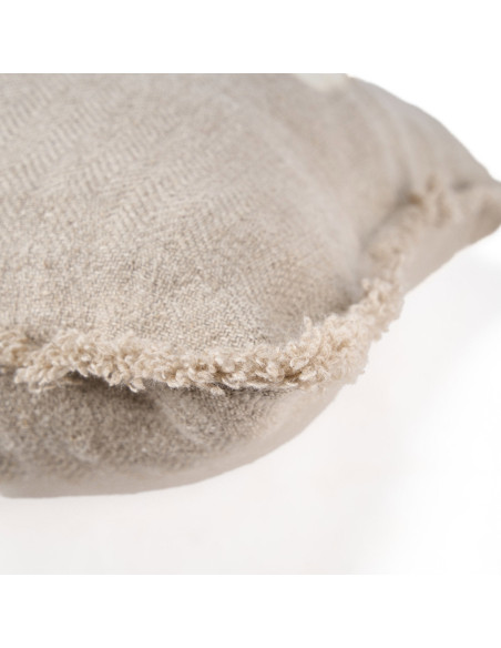 Housse de coussin Ivory Cross - Blanc naturel - 50x50Bazar Bizar