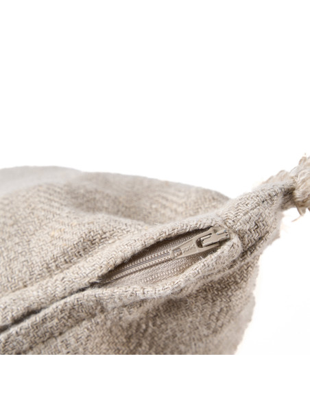 Housse de coussin Ivory Cross - Blanc naturel - 50x50Bazar Bizar