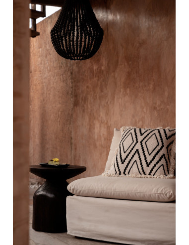 Housse de coussin Sahara Diamond - Noir naturelBazar Bizar