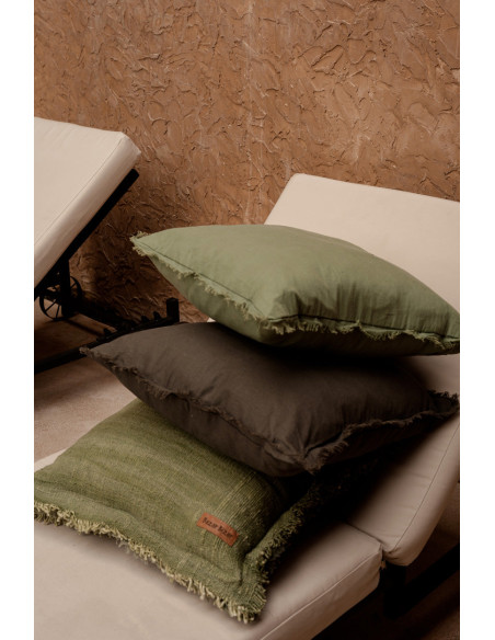 Housse de coussin Smoky Vibe - GriseBazar Bizar
