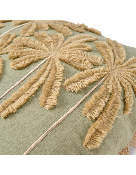 Housse de coussin Brise tropicale - Vert for?tBazar Bizar