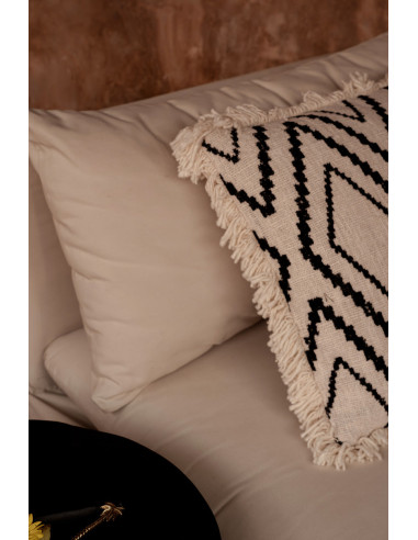 Housse de coussin Sahara Diamond - Noir naturelBazar Bizar