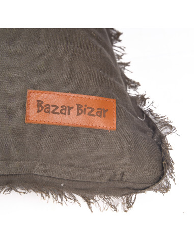 Housse de coussin Smoky Vibe - GriseBazar Bizar