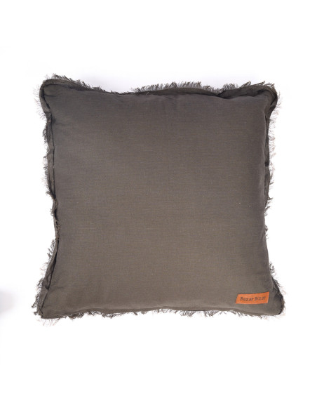Housse de coussin Smoky Vibe - GriseBazar Bizar