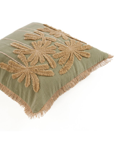 Housse de coussin Brise tropicale - Vert for?tBazar Bizar