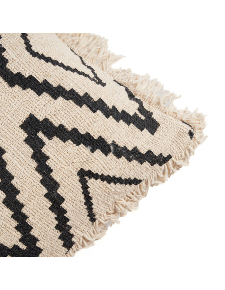 Housse de coussin Sahara Diamond - Noir naturelBazar Bizar