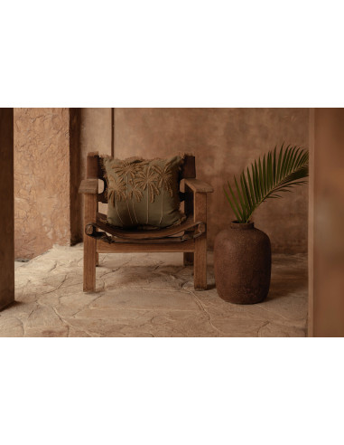 Housse de coussin Brise tropicale - Vert for?tBazar Bizar