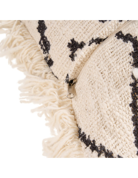 Housse de coussin Sahara Diamond - Noir naturelBazar Bizar