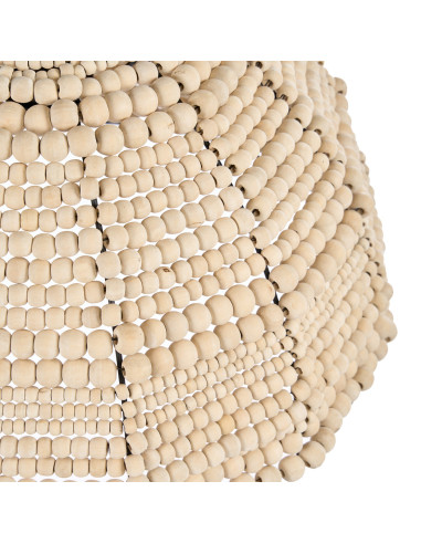 Pendentif en forme de d?me de perles en bois - NaturelBazar Bizar