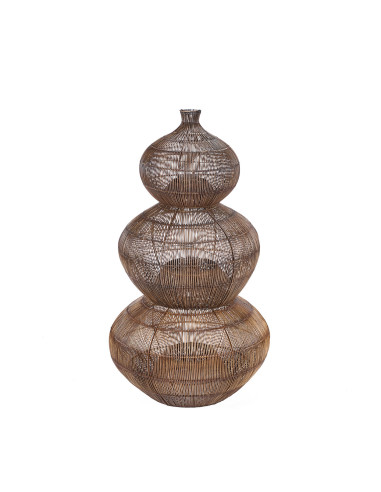 Pendentif Gourde du d?sert - Noyer fonc? - LBazar Bizar