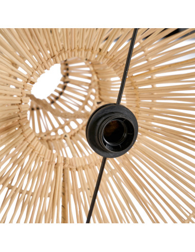 Pendentif fouet ? matcha - Naturel - MBazar Bizar