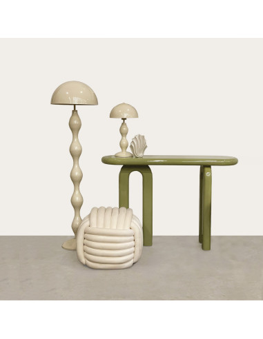 Lampadaire Nini blanc cassé H148cm opjet paris