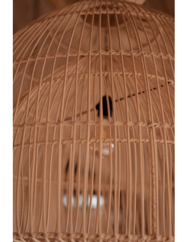 Pendentif fouet ? matcha - Naturel - LBazar Bizar