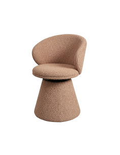 Chaise Sergio pivotante marron opjet