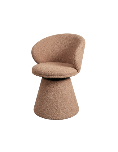 Chaise Sergio pivotante marron opjet