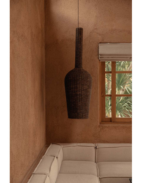 Pendentif Amphora - Noyer fonc? - XXLBazar Bizar