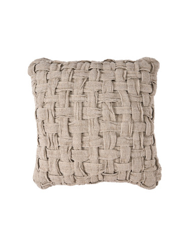 Housse de coussin Crossier en lin - NaturelBazar Bizar