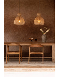 Pendentif fouet ? matcha - Naturel - SBazar Bizar 2