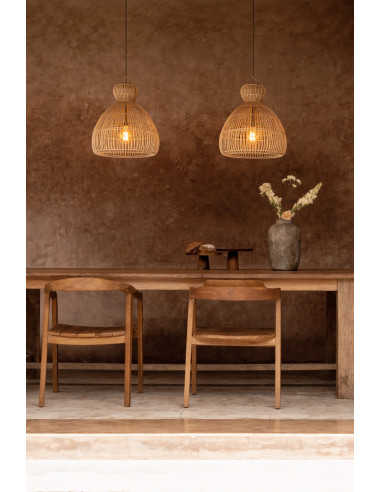 Pendentif fouet ? matcha - Naturel - SBazar Bizar