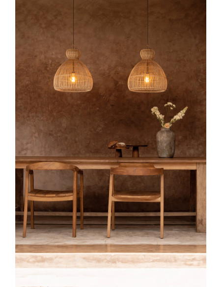 Pendentif fouet ? matcha - Naturel - SBazar Bizar