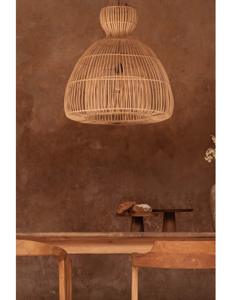 Pendentif fouet ? matcha - Naturel - MBazar Bizar