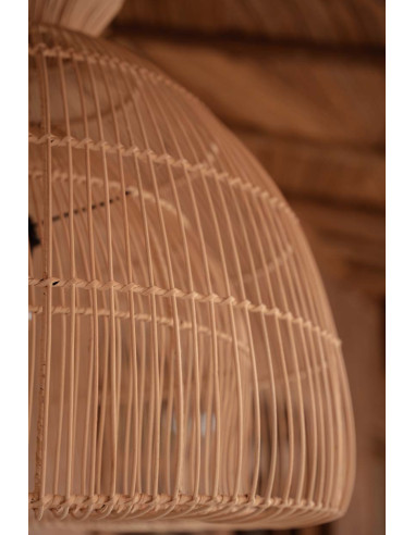 Pendentif fouet ? matcha - Naturel - MBazar Bizar