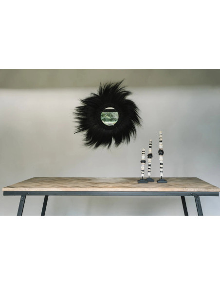 Miroir Simba - Noir - M