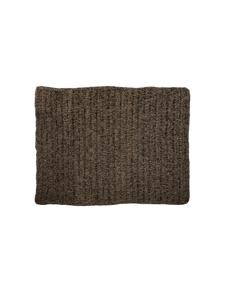 Le tapis en seagrass - Naturel Noir - 180x240