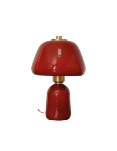 Lampe Appolon burgundy opjet