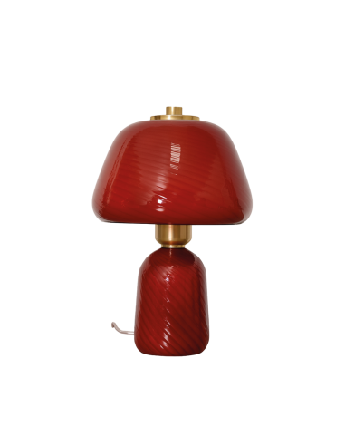 Lampe Appolon burgundy opjet