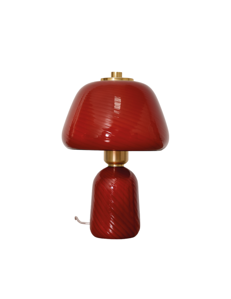 Lampe Appolon burgundy opjet