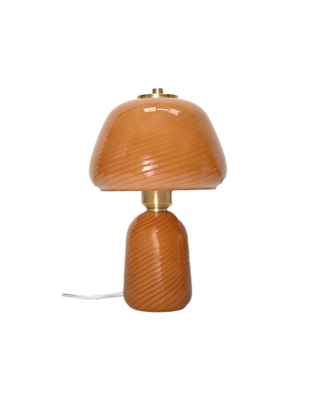 Lampe Appolon brun H27cm opjet