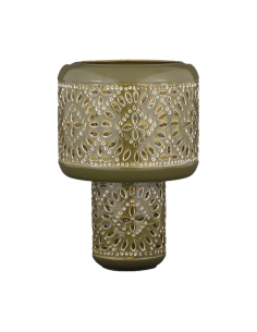 Lampe Nora kaki H39cm opjet