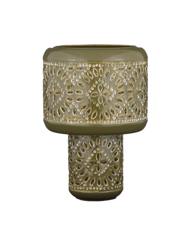 Lampe Nora kaki H39cm opjet