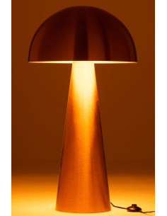 Lampe Champignon Métal Doré Mat Extra LargeJ-Line 2