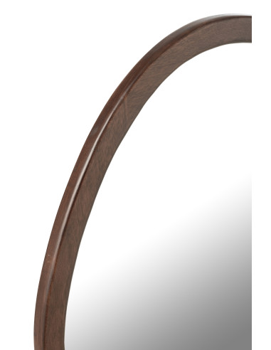 Miroir Whisper en bois de manguier/MDF Marron GrandJ-Line