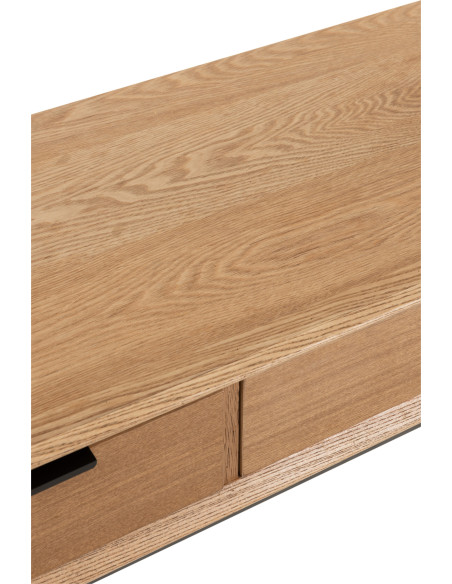 Console 3 tiroirs bois/métal naturelJ-Line15213
