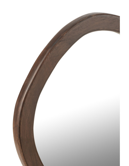 Miroir Whisper en bois de manguier/MDF Marron PetitJ-Line