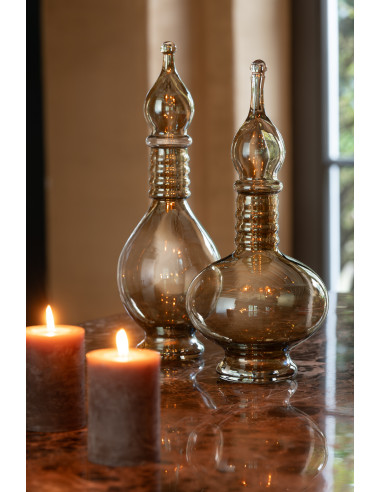 Bougie cylindrique de sable S18h