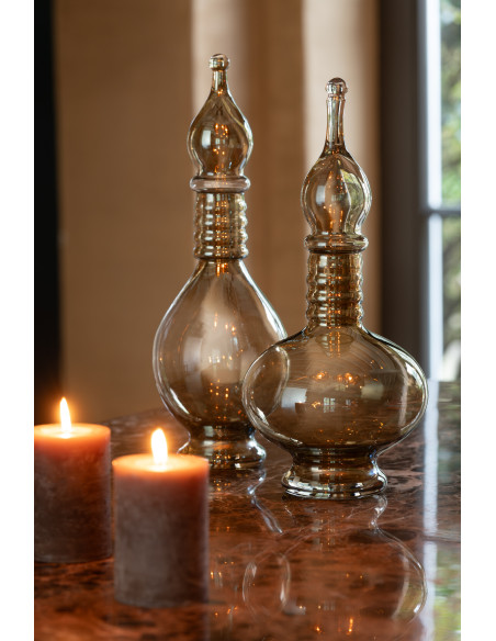 Bougie cylindrique de sable S18h